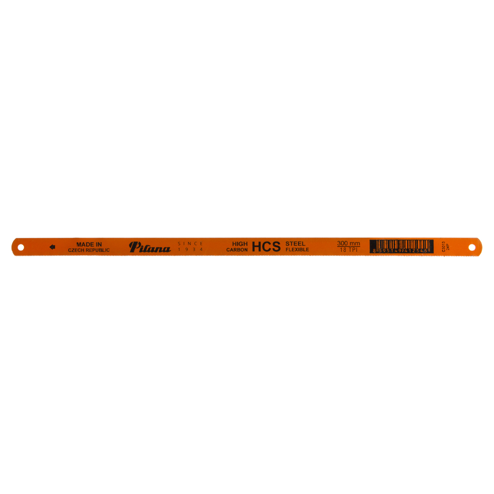 PILANA HCS 18TPI ORANGE HACKSAW BLADE 100 PCE