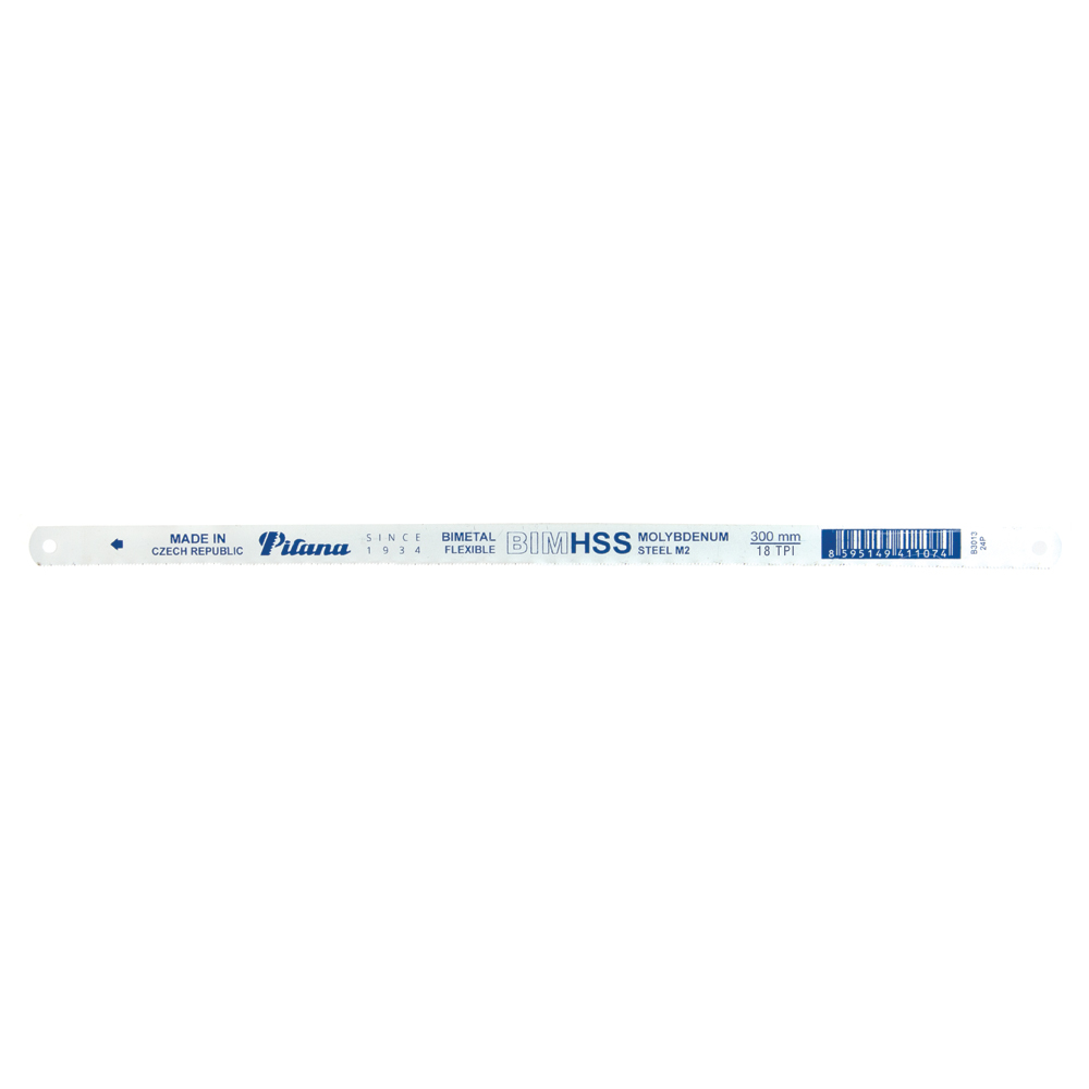 PILANA BMHSS 18TPI WHITE HACKSAW BLADE 100 PCE