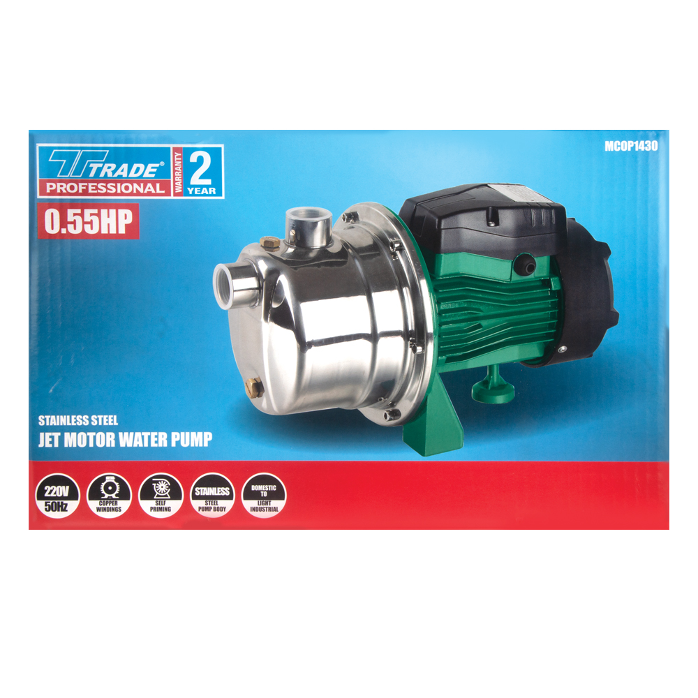WATER PUMP 0.55 HP SS JET MOTOR - Image 2
