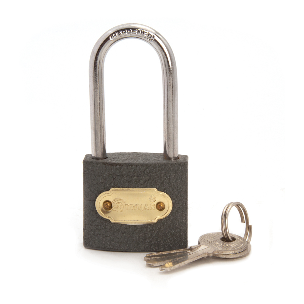 PADLOCK LONG SHACKLE – IRON 40MM
