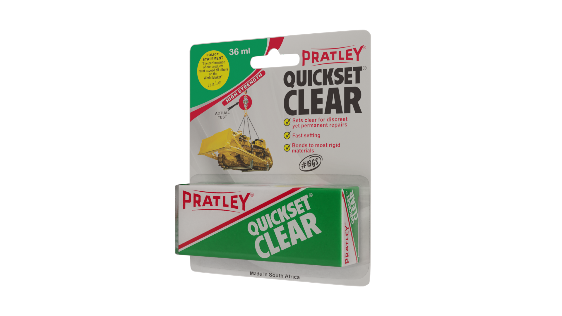PRATLEY QUICKSET CLEAR - 36ML
