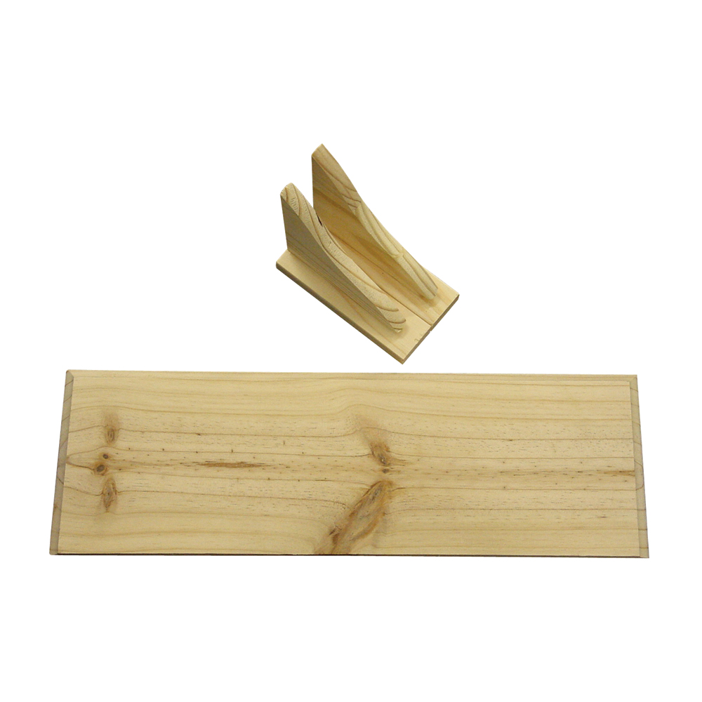 STRAIGHT SHELF KITS – SOLID WOOD PINE 900 X 200MM