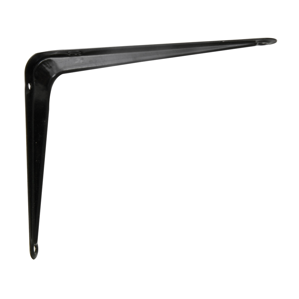 SHELF BRACKET BLACK 200 X 250MM