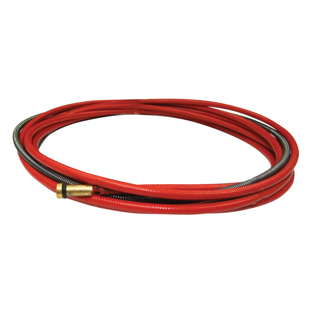 MIG LINER RED 4M 1.0-1.2MM