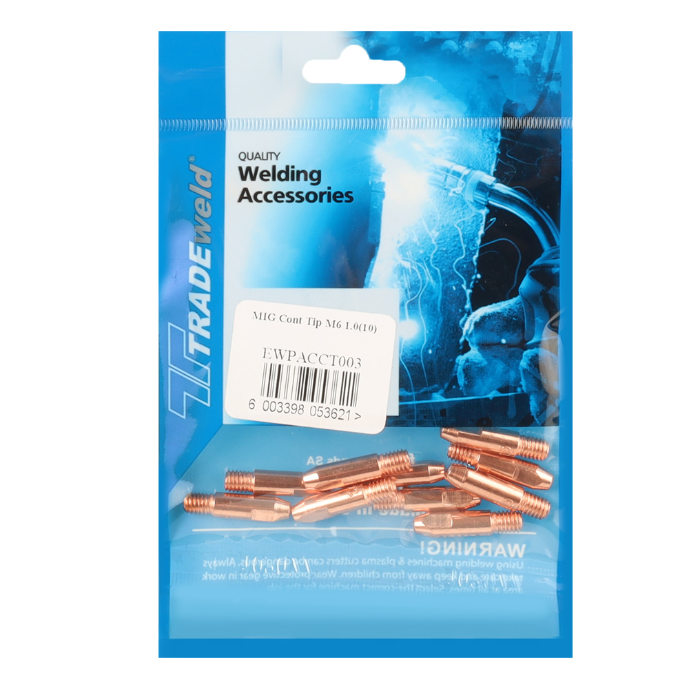 MIG CONT TIP M6 1.0(10)