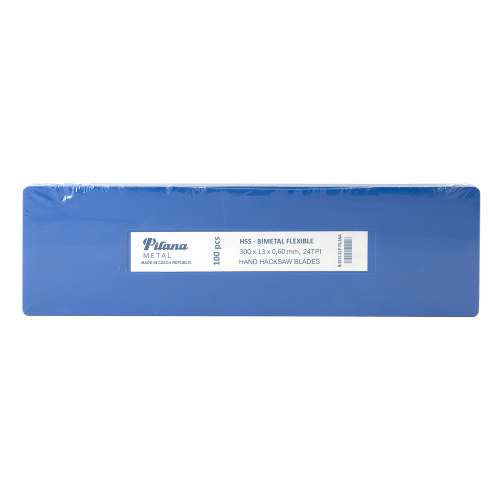 PILANA BMHSS 24TPI WHITE HACKSAW BLADE 100PCE - Image 2