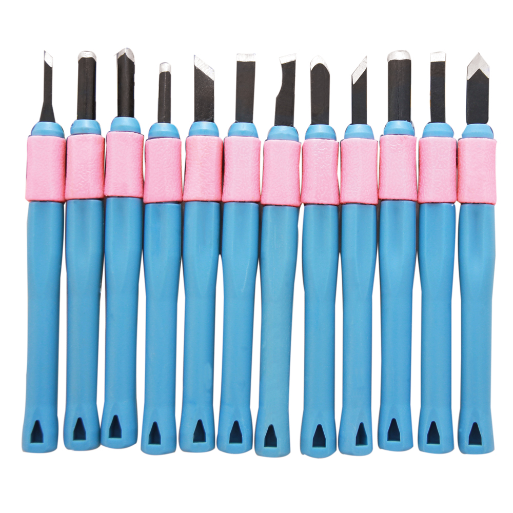 WOOD CARVING SET 12PCE