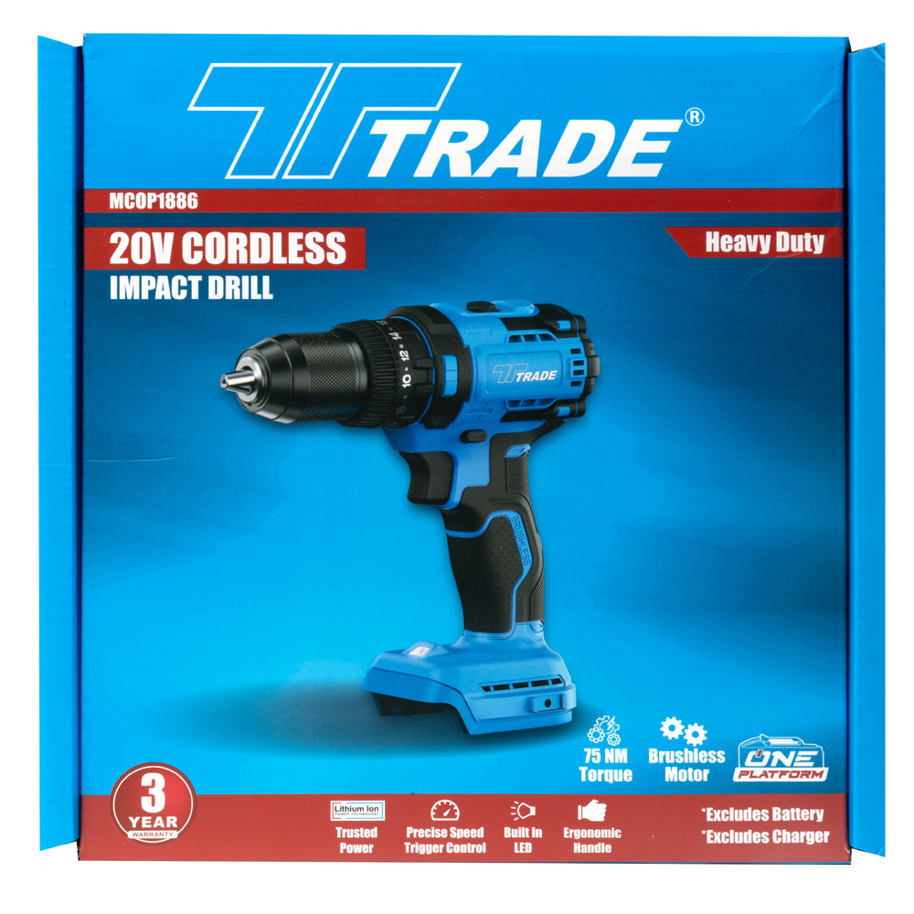 Trade 20V Impact Drill - Skin Only - Image 5
