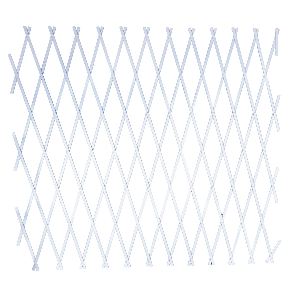 Trellis Expanding 100×300 White