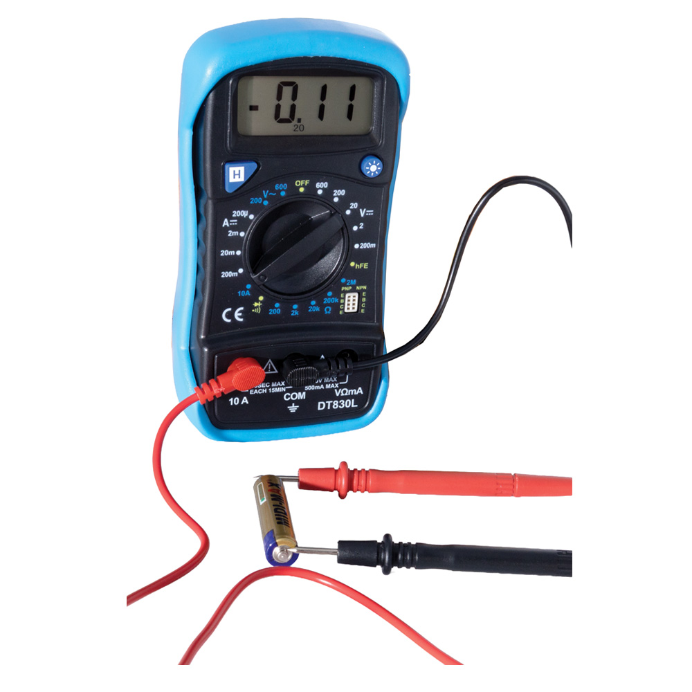Multi-Meter Digital Tester DT830L - Image 3