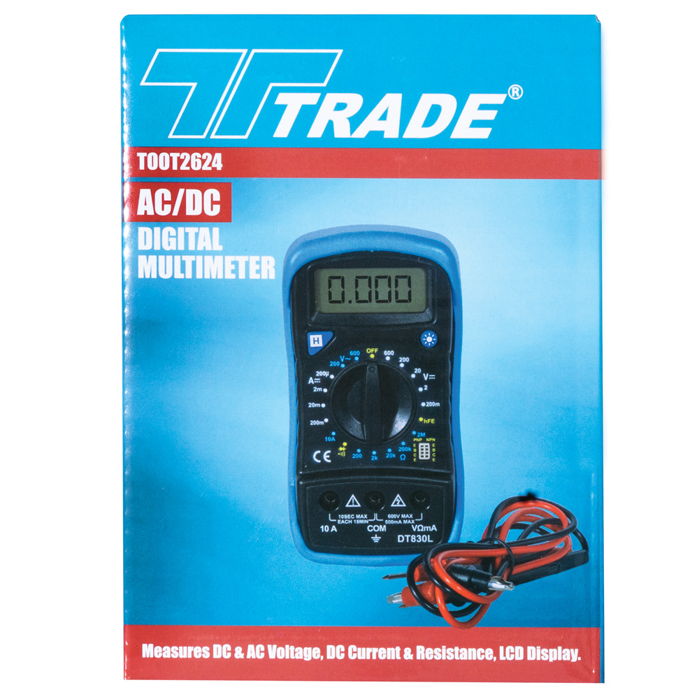 Multi-Meter Digital Tester DT830L - Image 4